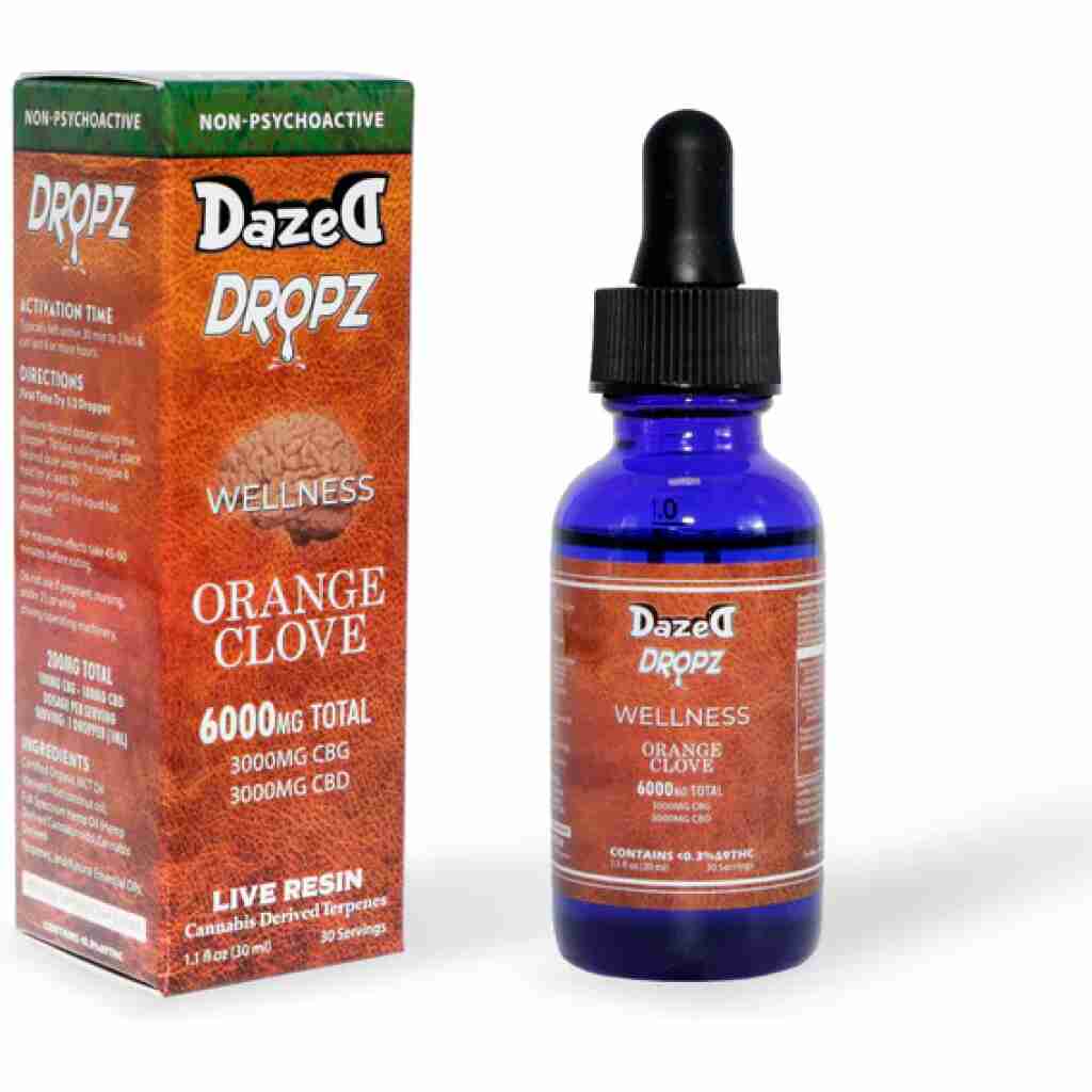 Dazed Dropz THC CBD CBG CBN Oil Tinctures | 10 Strains | alt super