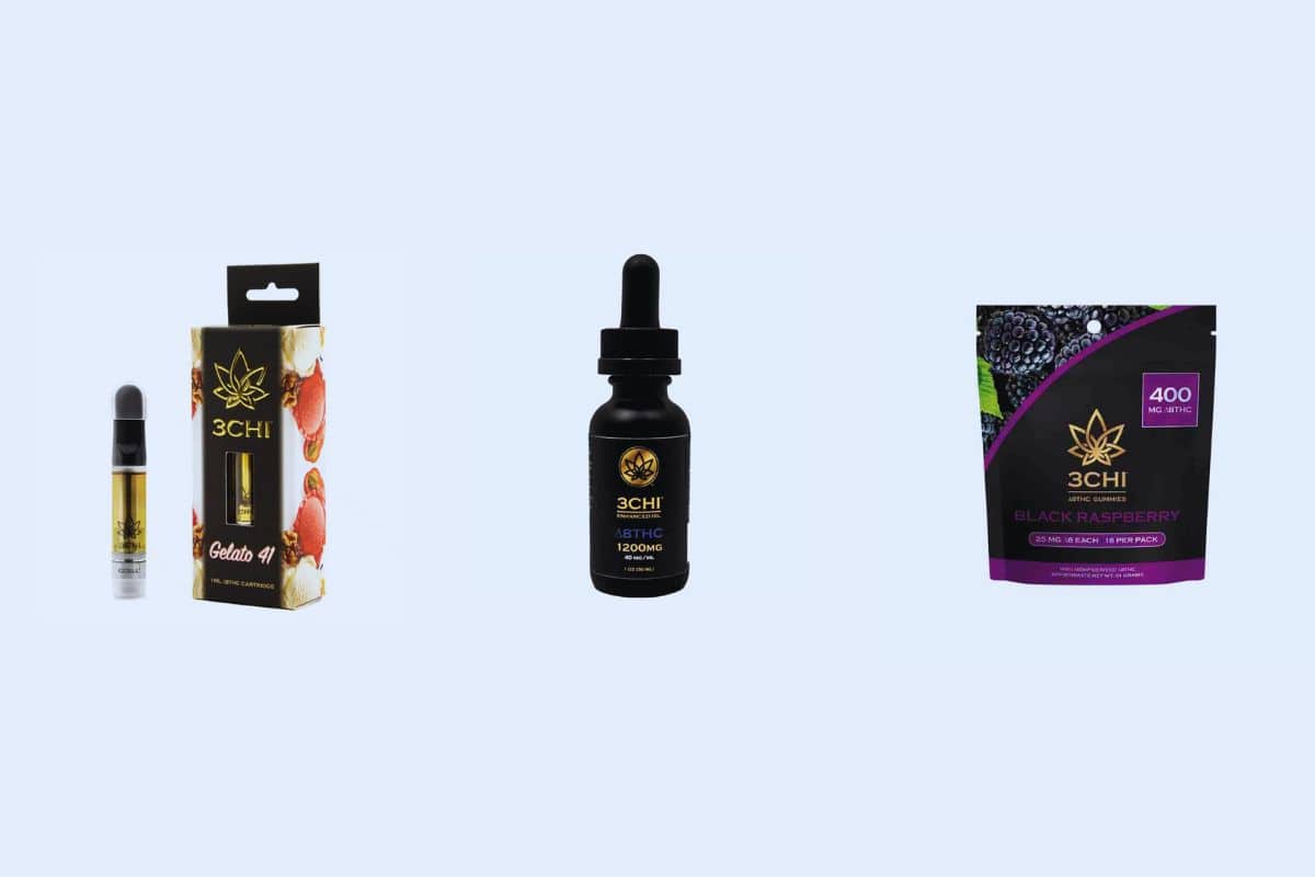 Various products offered by 3chi brand Various products offered by 3chi brand