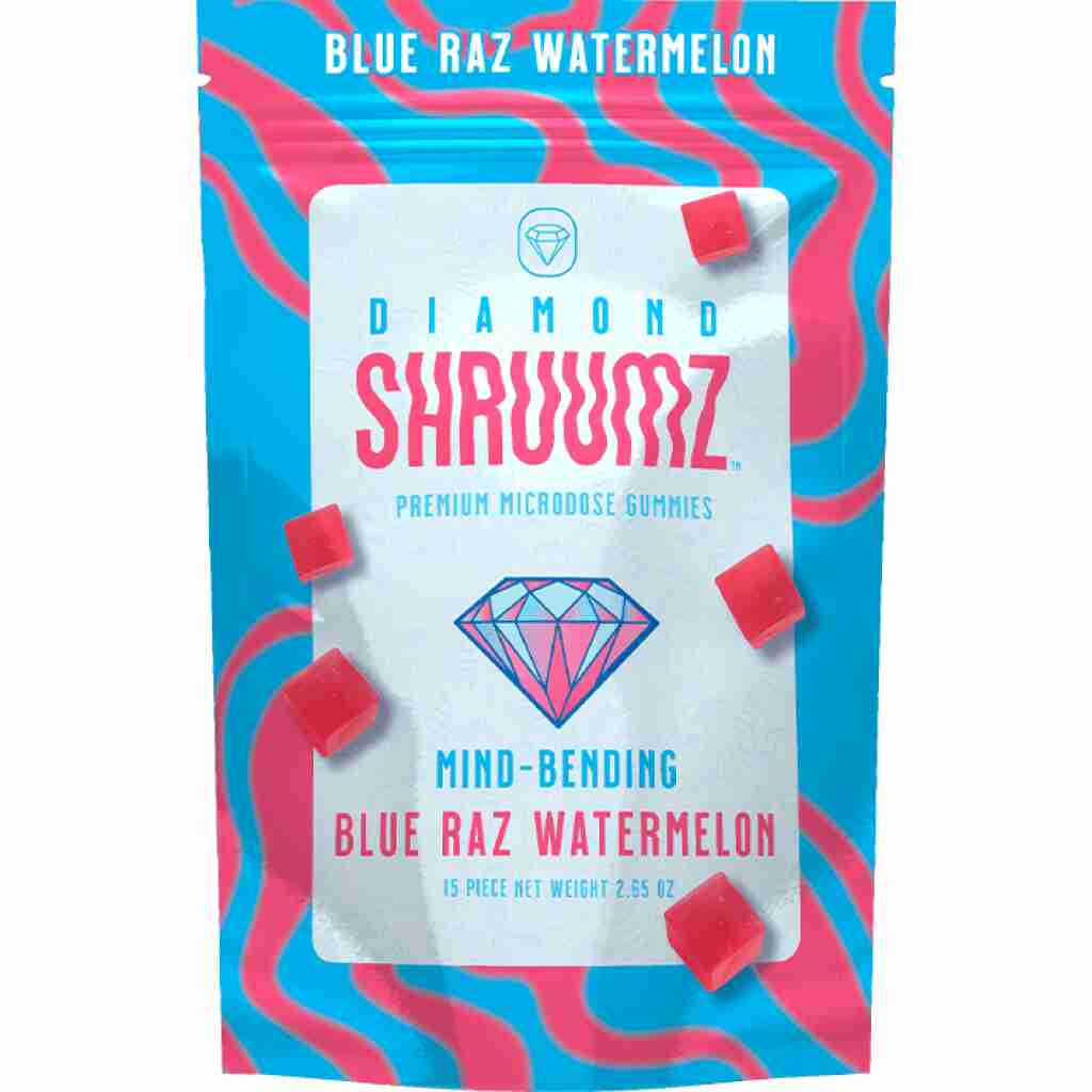 shruumz gummies bluerazwatermelon 1pk front shruumz gummies bluerazwatermelon 1pk front