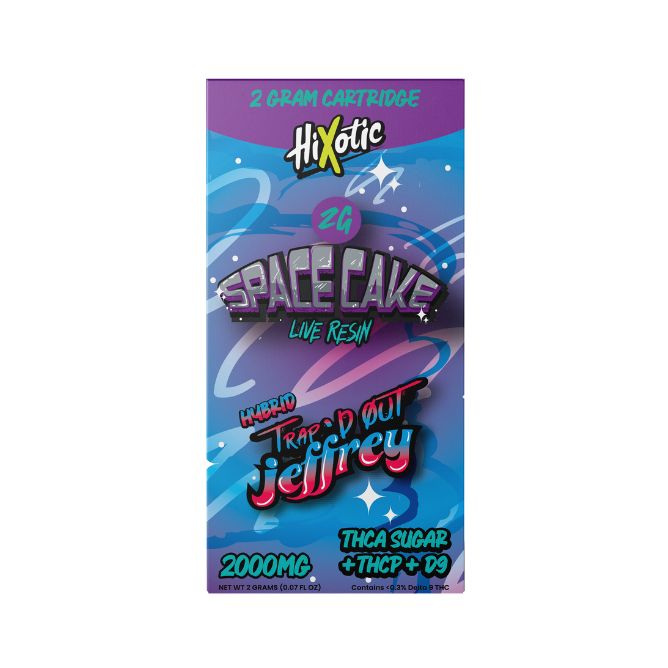 HiXotic Trap'd Out Jeffrey Vape Cartridges 2g | alt super store