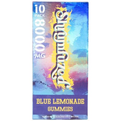 Shrumfuzed Nootropic Mushroom Gummies 10pc Blue Lemonade