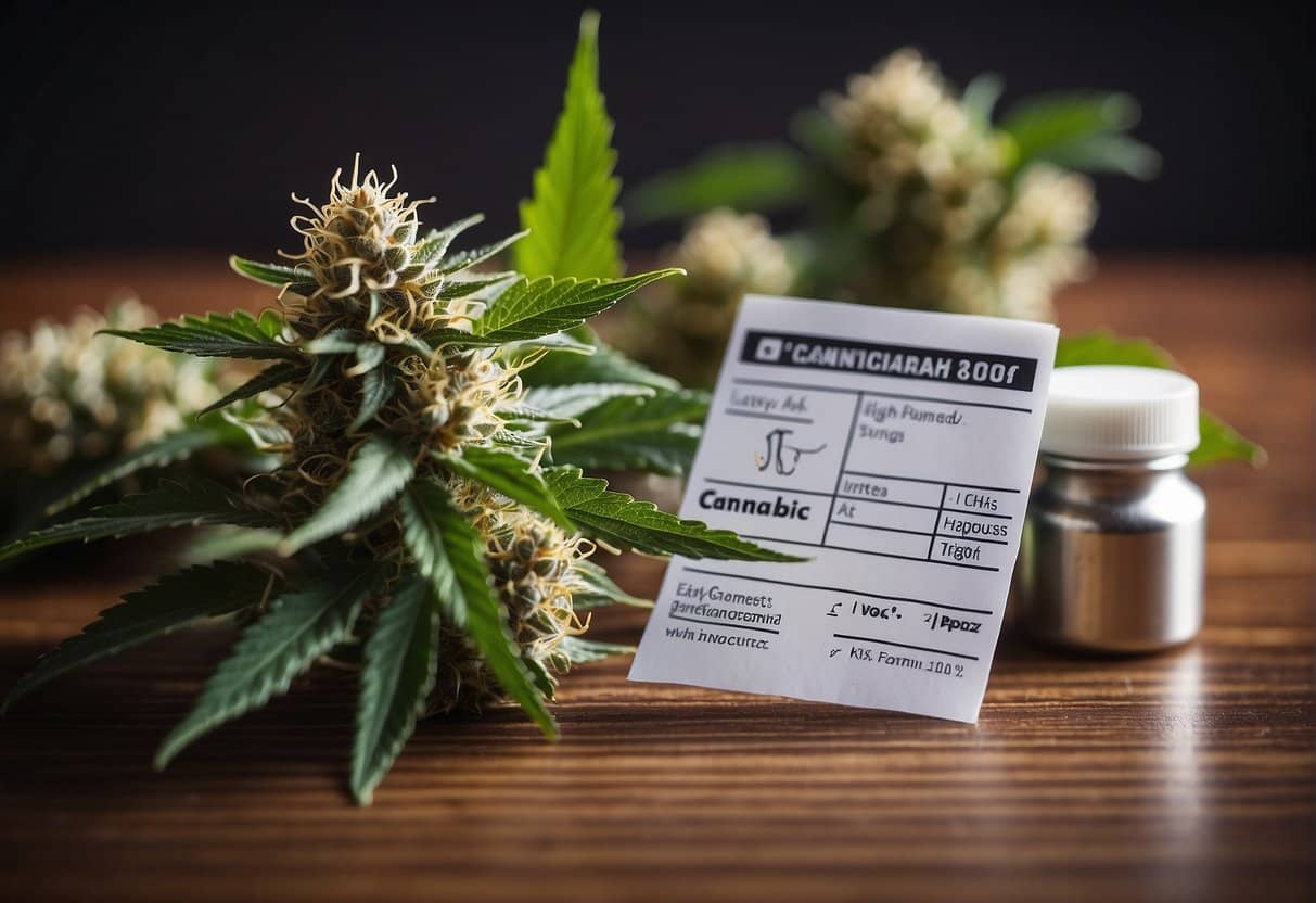 Keywords: Cbd oil, cannabis plants

Modified description: Cbd oil and cannabis plants on a wooden table.