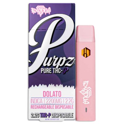 exodus purpz thcp disposable 2.2g dolato