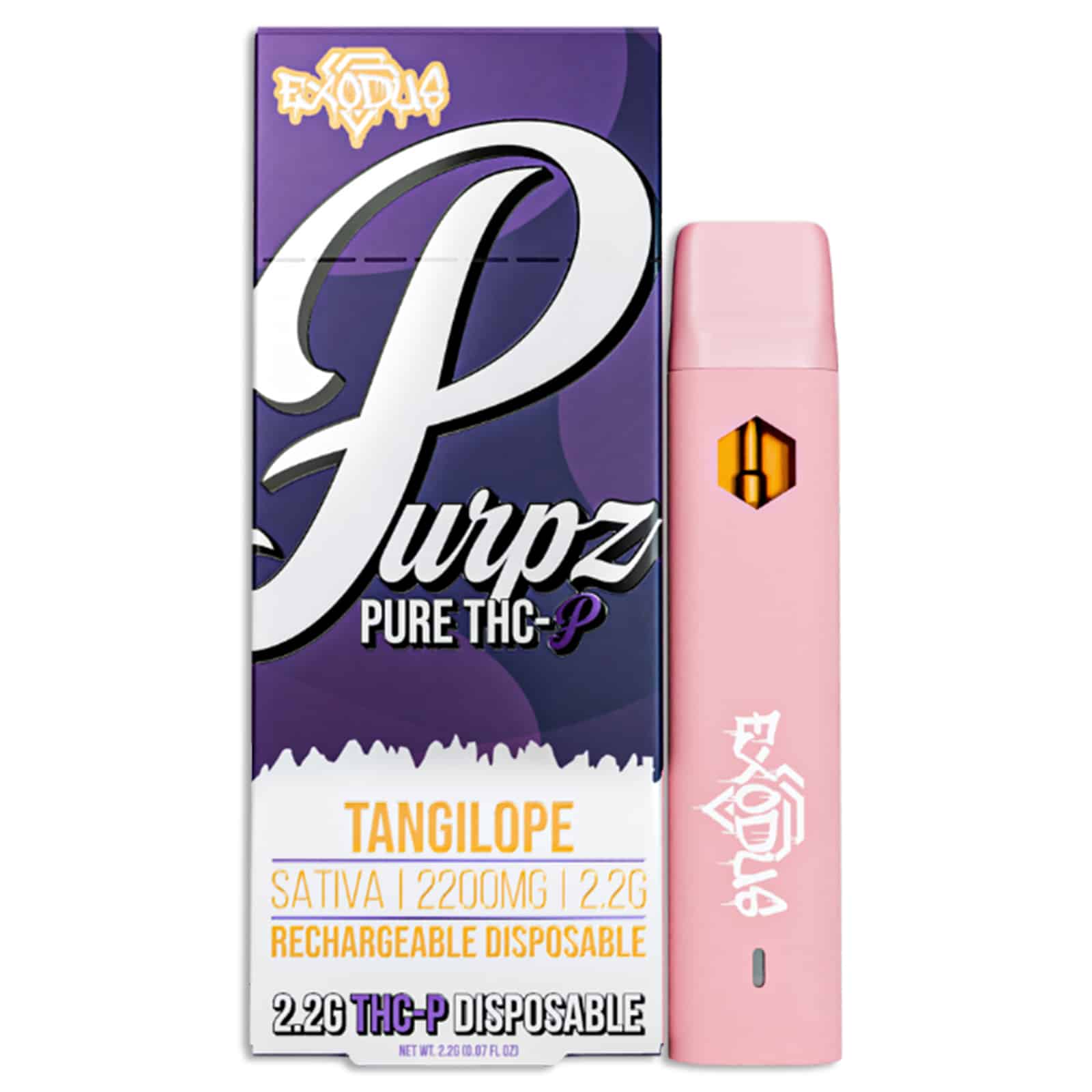 Exodus Purpz Pure THCP Disposables 2.2g