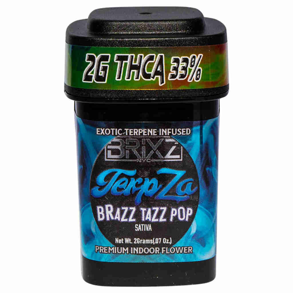 BRIXZ TerpZa 33% THCa Flavor Enhanced Flower 2g | 6 Strains | alt