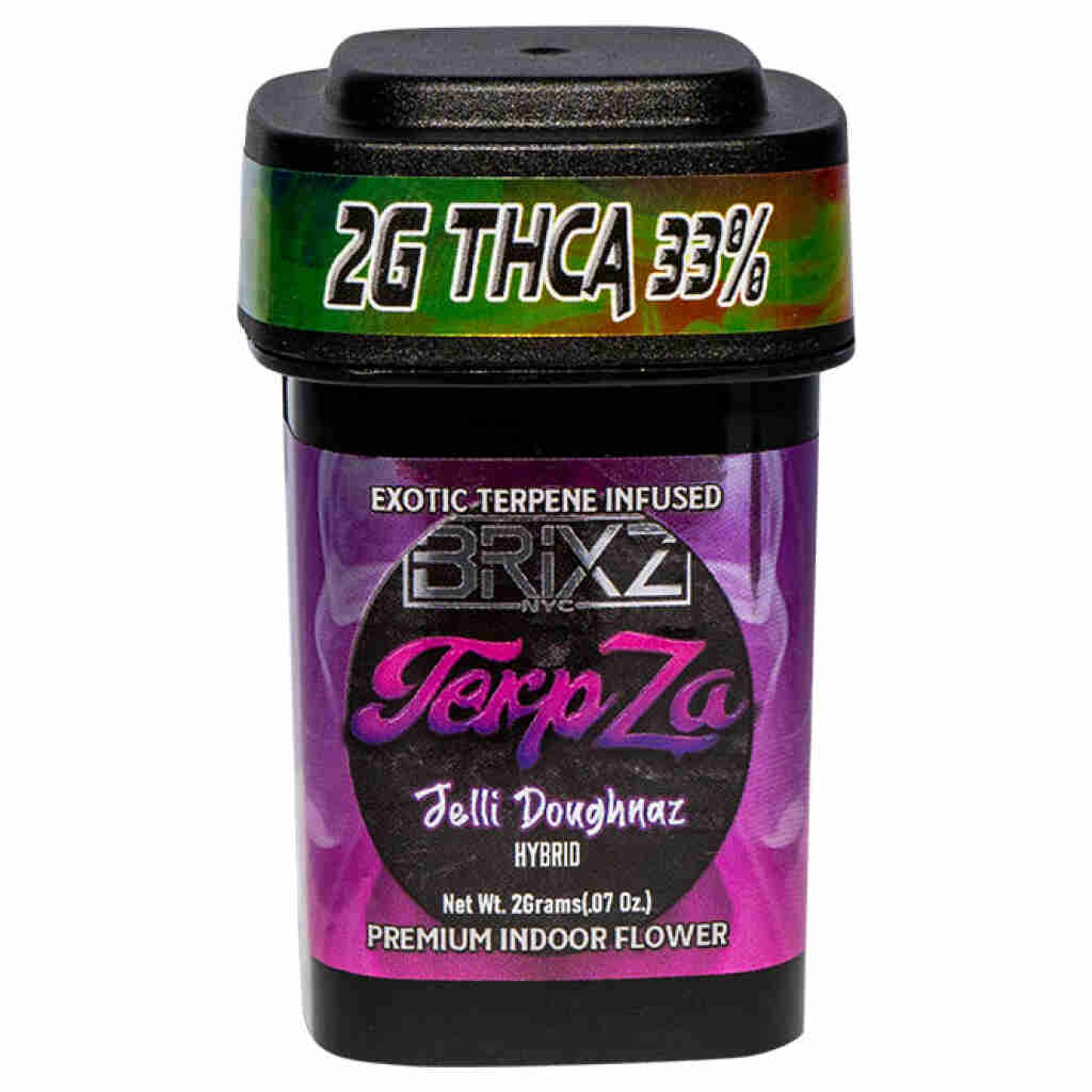 BRIXZ TerpZa 33% THCa Flavor Enhanced Flower 2g | 6 Strains | alt