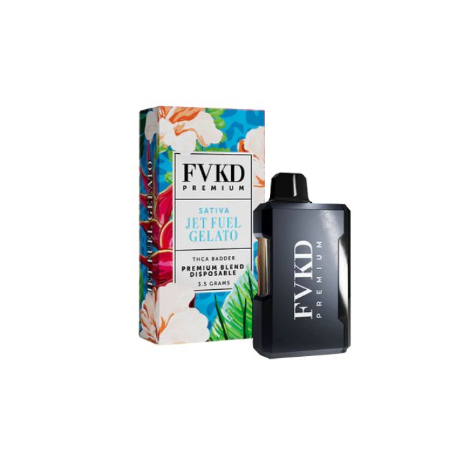 fvkd exotics vape price FVKD Exotics Disposable Vape Strawberry Lemonade Sativa 3.5g main image 1