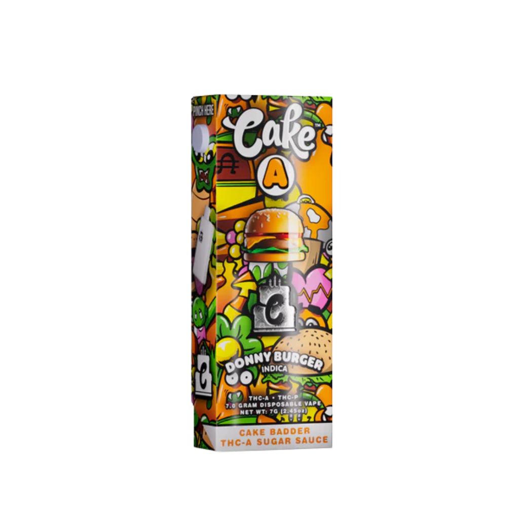 birthday cake flavored vape Cake Glow THC-A Disposable Vape | 3g main image 0
