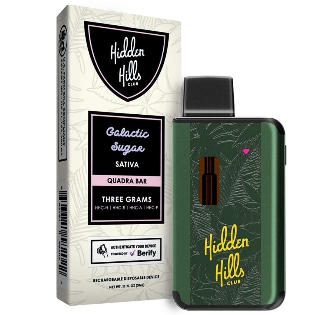 Hidden Hills Quadra Bar Disposable Vape 3g | alt super store